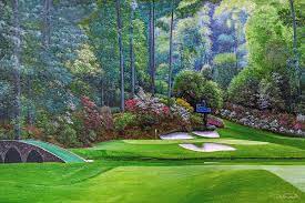 Check spelling or type a new query. Augusta National Golf Club Masters Amen Corner Hole 11 Golden Bell Art Golf Course Oil Painting Art Painting By Phil Reich