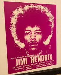 Original concert flyer from The Jimi Hendrix Experience's May 9, 1970  performance at the Will Rogers Coliseum in Ft. Worth, Texas. #JimiHendrix  #Hendrix #TheJimiHendrixExperience #Texas #FortWorth