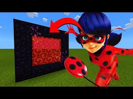 How To Make A Portal To The Miraculous Ladybug Dimension In Minecraft Youtube In 2020 Miraculous Ladybug Minecraft Ladybug