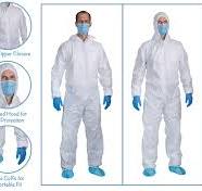 PENTAGON SAFETY EQUIPMENT 5-Pack Protective Coveralls with ...