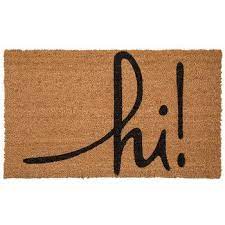 Hi Doormat Hobby Lobby 1613876 Door Mat Welcome Mats Door Mat Diy
