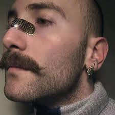 Alan Mode Band-Aid Décoration Tendance Bijoux Pince Nez Homme Femme Bijoux  Cool