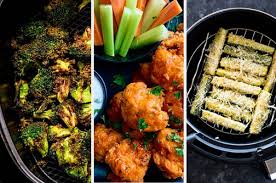 Try these easy air fryer recipes for crispy food that contains less fat and makes less mess. 23 Satisfying Air Fryer Vegetarian Recipes