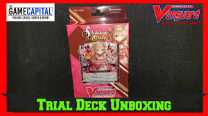 Cardfight Vanguard V Td08 Schokolade Melody Trial Deck Unboxing Review Bermuda Triangle Youtube