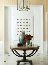 Entryway Round Table Ideas Present Wonderful Decorating Opportunities That Shouldn T Be Ignored See Mor Entry Table Decor Foyer Decorating Entrance Table Decor