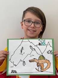 If dinosaurs came back to cityscapes and outer space