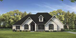 Open floor plan house plans from better homes and gardens today's homeowner demands a home that combines the kitchen, living/family space and often the dining room to create an open floor plan for easy living and a spacious feeling. The La Salle Custom Home Plan From Tilson Homes