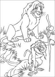 Laat kleurplaten zien voor de term: Kleurplaat Lion King Of De Leeuwenkoning Simba En Rafiki De Wijze Baviaan Leeuwenkoning Disney Kleurplaten Dieren Kleurplaten