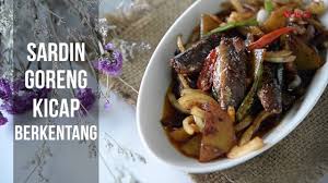 #1post1hopev2 #goldenapron dah lama rasanya tak makan ikan sardin. Sardin Goreng Kicap Berkentang Youtube