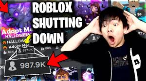 Roblox Is Shutting Down Adopt Me Update Takes Over Roblox Roblox Youtube