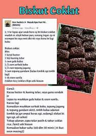 Biskut ni bukan buat masa raya je ok. Resepi Cornflakes Coklat Guna Serbuk Koko