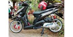 3 Modifikasi Motor Beat Karbu Warna Hitam Di 2020 Motor Lowrider Warna