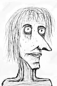 Framed prints in a range of sizes, styles and frame colors. Pencil Drawing Illustration Of An Old Woman In Black And White Stock Photo Picture And Royalty Free Image Image 27911267