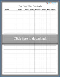 In this post, cleaning checklist templates are available for free download. Free Chore Chart Downloads Lovetoknow