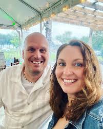 It's been a busy week and I've neglected the social media. Life happens. 🫠  So here's a picture of me and the hubs from last weekend. For no reason  really other than