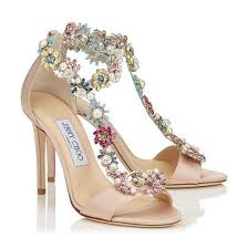 Reign 100 Dusty Rose Satin Sandals With Camellia Mix Anklet Https Www Loveandlavender Com 2017 03 Jimm Gelin Ayakkabisi Bayan Ayakkabi Kadin Ayakkabi Topuklu