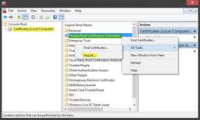 How To Manage Trusted Root Certificates In Windows 10