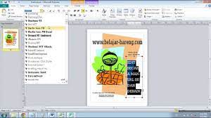 Saat kita membuka aplikasi microsoft word, kita secara bersamaan telah membuat dokumen baru yang berjudul document1. Cara Membuat Leaflet Di Microsoft Publisher 2010 Youtube