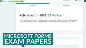 100% meeting the quality / contract. Creating An Exam Paper In Microsoft Forms Internet Geography
