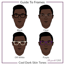 Mens Black And Clear Glasses How To Choose Glasses The Best Glasses For Face Shape Skin Colour Dark Skin Men Glasses For Face Shape Black Man With Glasses
