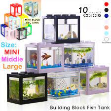 Albertsons reserves the right, in its absolute discretion, to withdraw or to modify this free trial offer and. Modern Mini Middle Large Stackable Creative Multicolor Mini Clear Goldfish Betta Building Block Fish Tank Ornament Aquarium Table Decor Wish