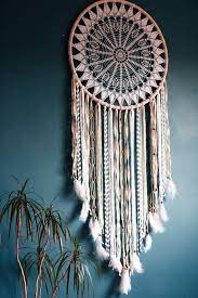 Boho Dream Catcher Dream Catcher Wall Hanging Crochet Dreamcatcher Large Dreamcatcher Giant Dream Catcher Giant Dream Catcher Dream Catcher Boho Large Dream Catcher