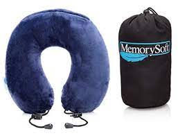 New Classic Travel Pillow By Memorysoft Lite Version Slightly Smaller Neck Pillow Than Regular So Neck Pillow Travel Memory Foam Travel Pillow Travel Pillow