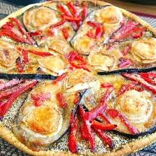 Tarte Fine Aubergine Poivron Chevre Recettes De Cuisine Recette Aubergine Poivron Tarte Fine