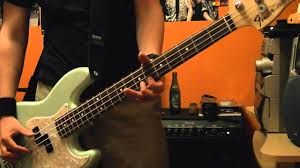 A fender bass vi, a fender percussion bass doing two different things, and a roland synth bass, that sounds like a keyboard. Blink 182 Always Bass Cover New Mark Hoppus Fender Signature 2011 Youtube