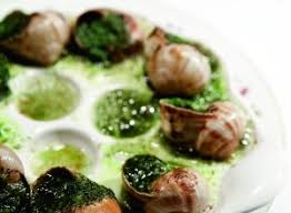 Escargot Poissons Et Fruits De Mer