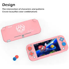 Us 15 79 Nintend Switch Lite Silicone Case Shell Pink Cute Colorful Cover Back Grip Shell For Nintend Switch Lite Game Console Accessorie Cases Aliexpres Silicon Case Case Cheap Cases