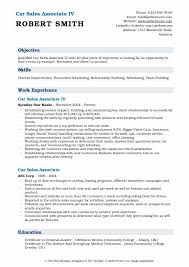 Car salesman job description resume sample best of it sales. Car Sales Associate Resume Samples Qwikresume