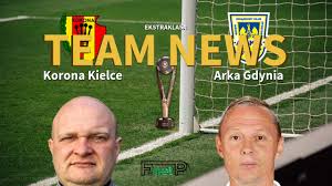 Już w następnym spotkaniu kielczanie mogli objąć pozycję lidera ekstraklasy, lecz przegrali na wyjeździe z arką gdynia 2:1 81. Ekstraklasa News Korona Kielce Vs Arka Gdynia Confirmed Line Ups