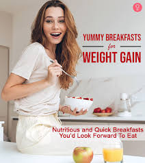high calorie breakfasts for weight gain