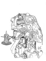Games workshop's online store has all the brushes you could want for your projects basic or otherwise.) 2 brush cleaner bowls with water in them. War Hammer Drawing Aot Novocom Top