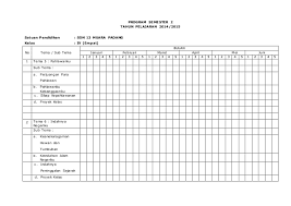 Download promes kelas 1, 2, 3, 4, 5, dan 6 k13 revisi terbaru untuk semester 1 dan 2 tahun pelajaran 2020/2021 Program Semester Kelas 4 Kurikulum 2013