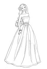 Show your loved ones that you will go the extra mile. Barbie Bride Coloring Page Novocom Top
