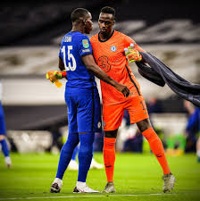 His jersey number is 16. Edouard Mendy Eduoard Mendy Twitter