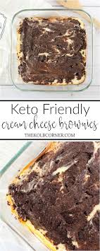 Keto Cream Cheese Brownies Recipe Low Carb Brownie Recipe Low Carb Brownies Keto Recipes Easy