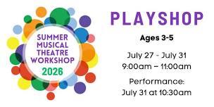 Playshop 2026 (Ages 3-5)