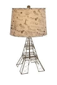 Willow Row Metal Eiffel Tower Table Lamp Beige Hautelook Lamp Table Lamp Paris Home Decor