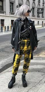 Black And Yellow Plaid Pants Mens 29 Cool Ways To Wear Plaid Pants Tartan Pants Plaid Pants Fashion