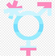 The transgender pride flag is a light blue, pink and white striped flag designed by american trans woman monica helms in 1999, and is a symbol of the transgender community, organizations, and individuals. Transgender Symbol Transparent All Gender Bathroom Si Png Image With Transparent Background Toppng
