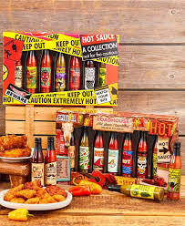 7 Pc Hot Sauce Gift Sets Hot Sauce Stuffed Hot Peppers Chipotle Pepper Sauce
