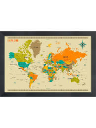 Currently maintained by blueness and vienna of iro wiki created by amesani: Juniqe Poster Gerahmt Holz Schwarz New World Map In Cremeweiss Grun Gunstig Kaufen Limango