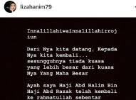 2003 liza hanim kau merubah segalanya gubahan rindu puisi syahdu di muara sepi. Suami Sanggup Beralah Demi Liza Hanim Selebriti Berita Harian