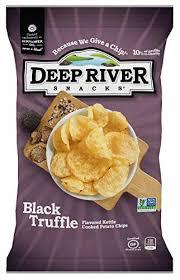 All kettle brand® potato chips and kettle brand® popcorn are processed in an environment free of peanuts and other nuts. Deep River Snacks Kettle Potato Chips Black Truffle 1 5 Ounce Pack Of 24 Gluten Free Non Gmo 1 5 Ounce Pack Of 24 Buy Online In Botswana At Botswana Desertcart Com Productid 50209488