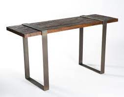 Maybe you would like to learn more about one of these? Jackson Console Table With Steel Strap Legs And Reclaimed Wood Top Boulevard Urban Living