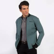 Áo Khoác Bomber Nam Arisle Man Not Hot Melange Green