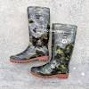 +steel toe cap colex safety rubber boot | safety shoe | kasut getah kuning + kepala & tapak besi. 1